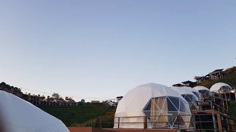 Geodesic dome 10 ft in diameter by Domespaces DS2300