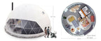 Geodesic Dome 13 ft in Diameter by Domespaces DS4300
