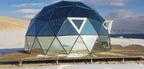 Geodesic Glass Dome 13 ft in Diameter by DomeSpaces GD0134