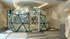 Geodesic Glass Dome 13 ft in Diameter by DomeSpaces GD0134