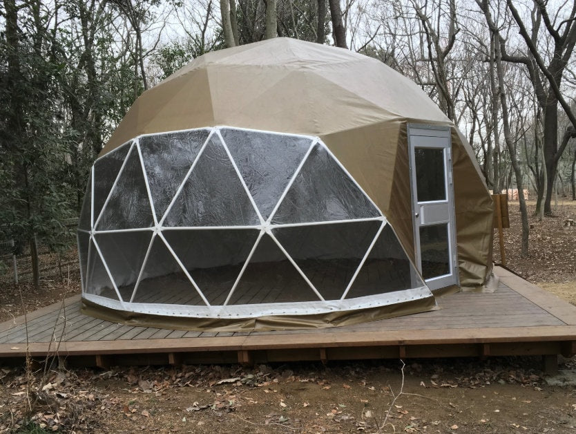 Geodesic dome 16 ft in diameter by Domespaces DS2500