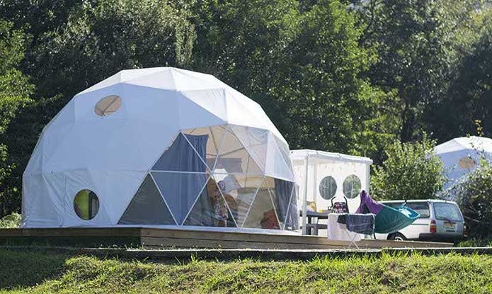 Geodesic Dome 26 ft in Diameter by Domespaces DS8300