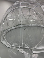 Geodesic Clear Domes 13 ft in Diameter by Domespaces CDS2400