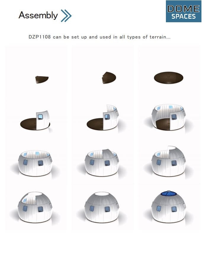 Domester Domes by DomeSpaces DZP1108