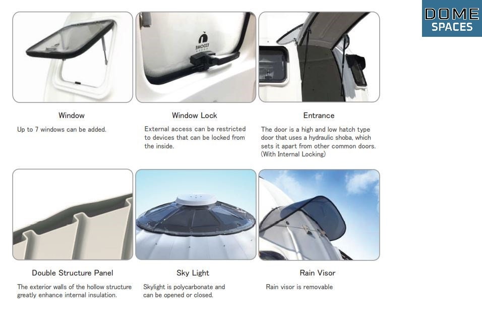 Domester Domes by DomeSpaces DZP1108
