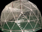 Geodesic Clear Domes 13 ft in Diameter by Domespaces CDS4300