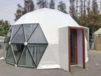 DSG PVC and Glass Luxury Glamping Dome 16 ft Diameter by Domespaces DSG5300