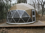 Geodesic dome 10 ft in diameter by Domespaces DS2300